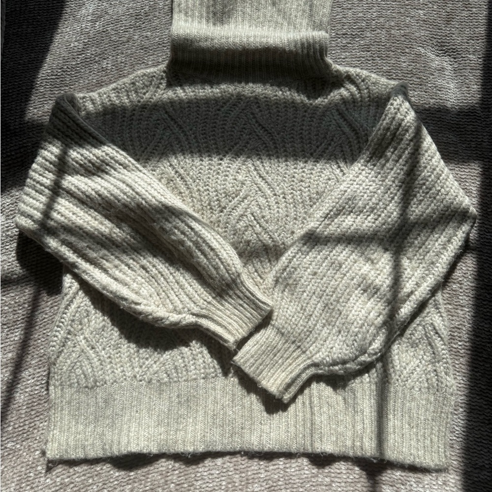 a new day cream Turtleneck Sweater